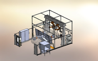 Robotic cell frame image